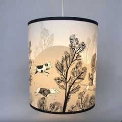 Stag Lampshade - Taupe