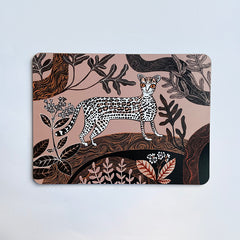 Set of 4 Ocelot Table Mats
