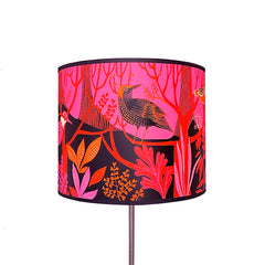 Dawn Chorus Lampshade - Pink