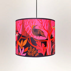 Dawn Chorus Lampshade - Pink