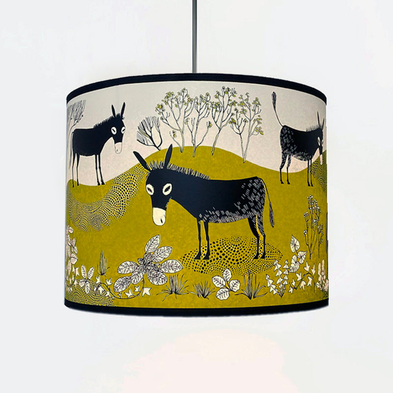 Donkey Lampshade - Olive Donkey Lampshade - Olive