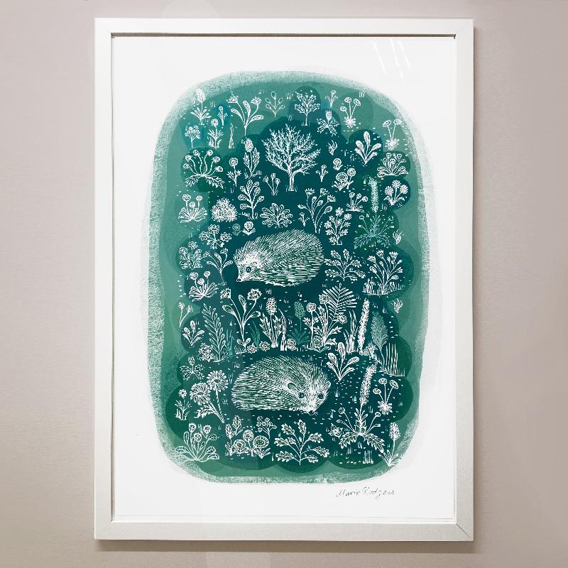 Hedgehog Print Hedgehog Print