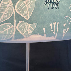 Rabbit lampshade teal SECOND lamp