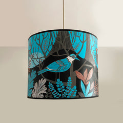 Dawn Chorus Lampshade - Blue