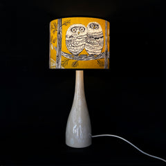 Baby Owl Lampshade - Mustard