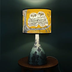 Baby Owl Lampshade - Mustard