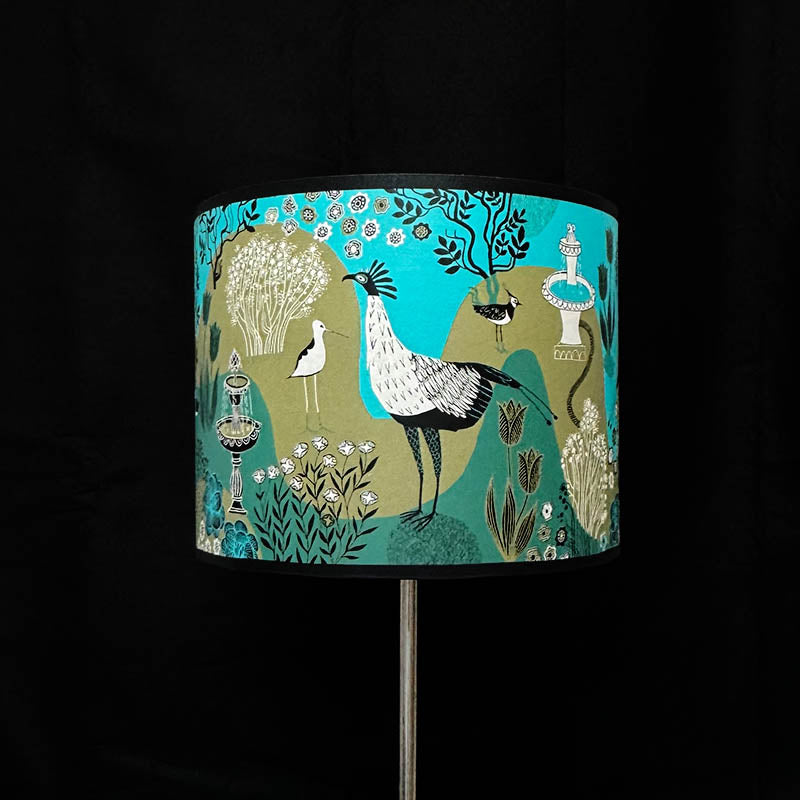 Fountains Lampshade Turquoise Second 1 Fountains Lampshade Turquoise Second 1