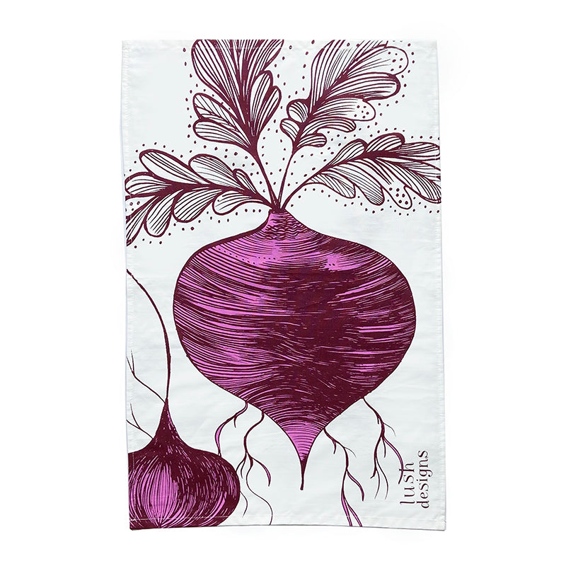 Beetroot Tea Towel Beetroot Tea Towel