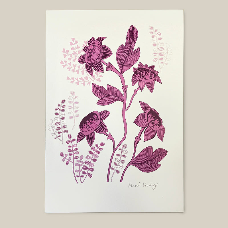 Eye Flower Print Eye Flower Print