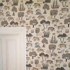 Lush Designs Wild boar wallpaper