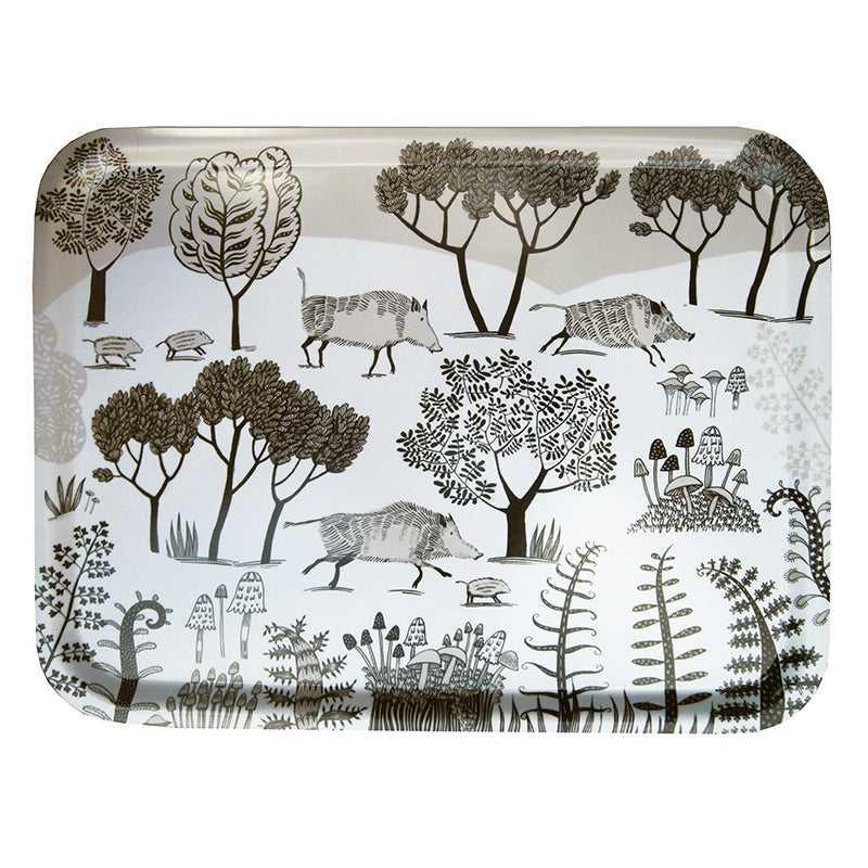 Wild Boar Tray Lush Designs boar print tray