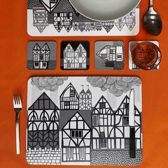 Tudor Coasters