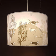 Large gold Stag lampshade SECOND pendant