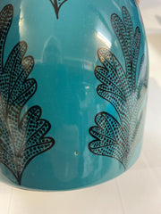 Polly Lamp Base - Teal SECOND 1