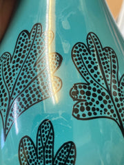 Polly Lamp Base - Teal SECOND 1