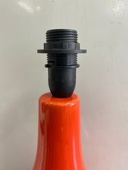 Polly Lamp Base - Vermillion SECOND 1