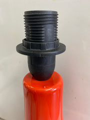 Polly Lamp Base - Vermillion SECOND