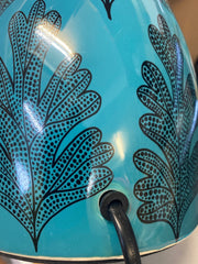 Polly Lamp Base - Teal SECOND