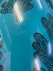 Polly Lamp Base - Teal SECOND 1