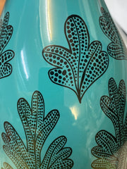 Polly Lamp Base - Teal SECOND 1
