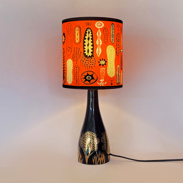 Linden Lamp base - Black/Gold