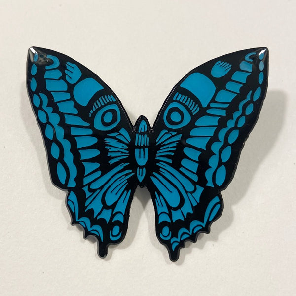 Butterfly Pin Badge