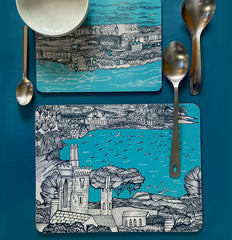 Set of 4 Coast Table Mats