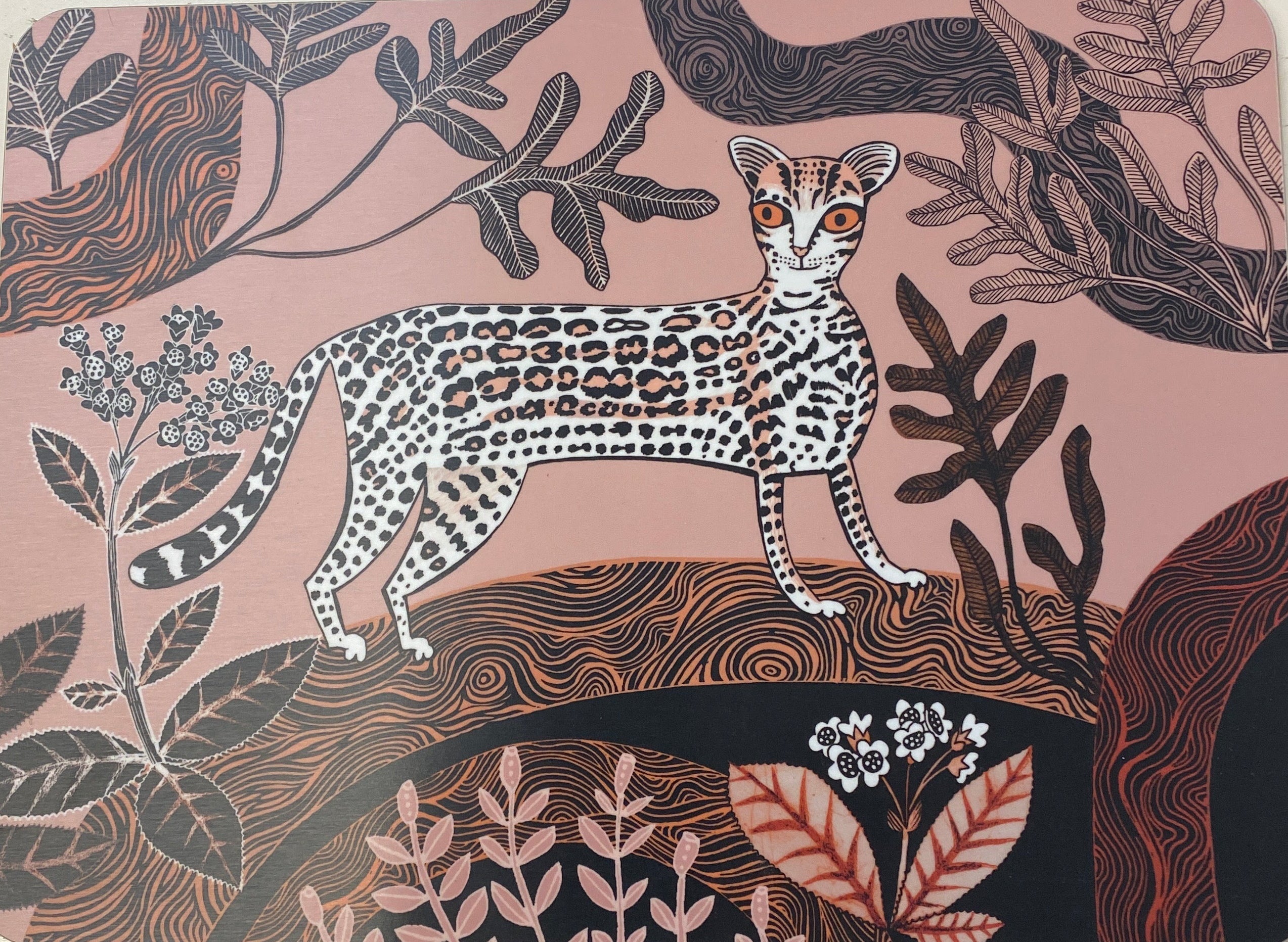 Ocelot Single Table Mat