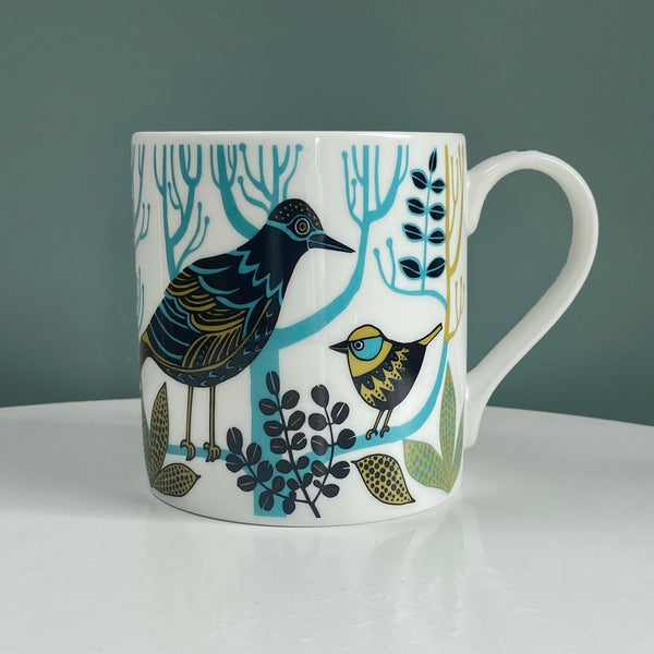 Fancy Handle Dawn Chorus mug