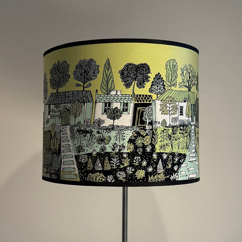Bungalow Lampshade - Green