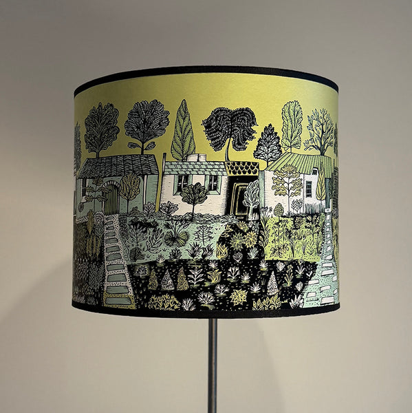 Bungalow Lampshade - Green