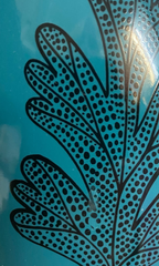 Polly Lamp Base - Teal SECOND