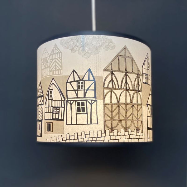 Tudor Village Lampshade SECOND (pendant)