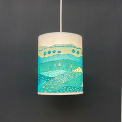 Small Green Landscape SECOND (pendant)