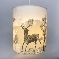 Stag Lampshade - Gold