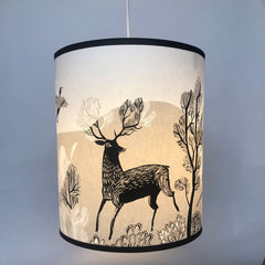 Stag Lampshade - Taupe