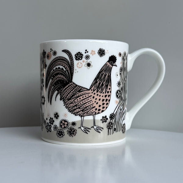 Fancy Handle Bantam mug
