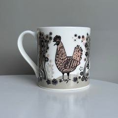 Fancy Handle Bantam mug