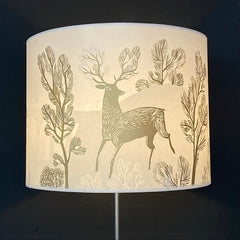 Large gold Stag lampshade SECOND lamp