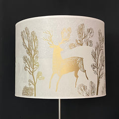 Large gold Stag lampshade SECOND lamp