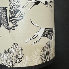 Stag Lampshade Taupe SECOND 1 (lamp)