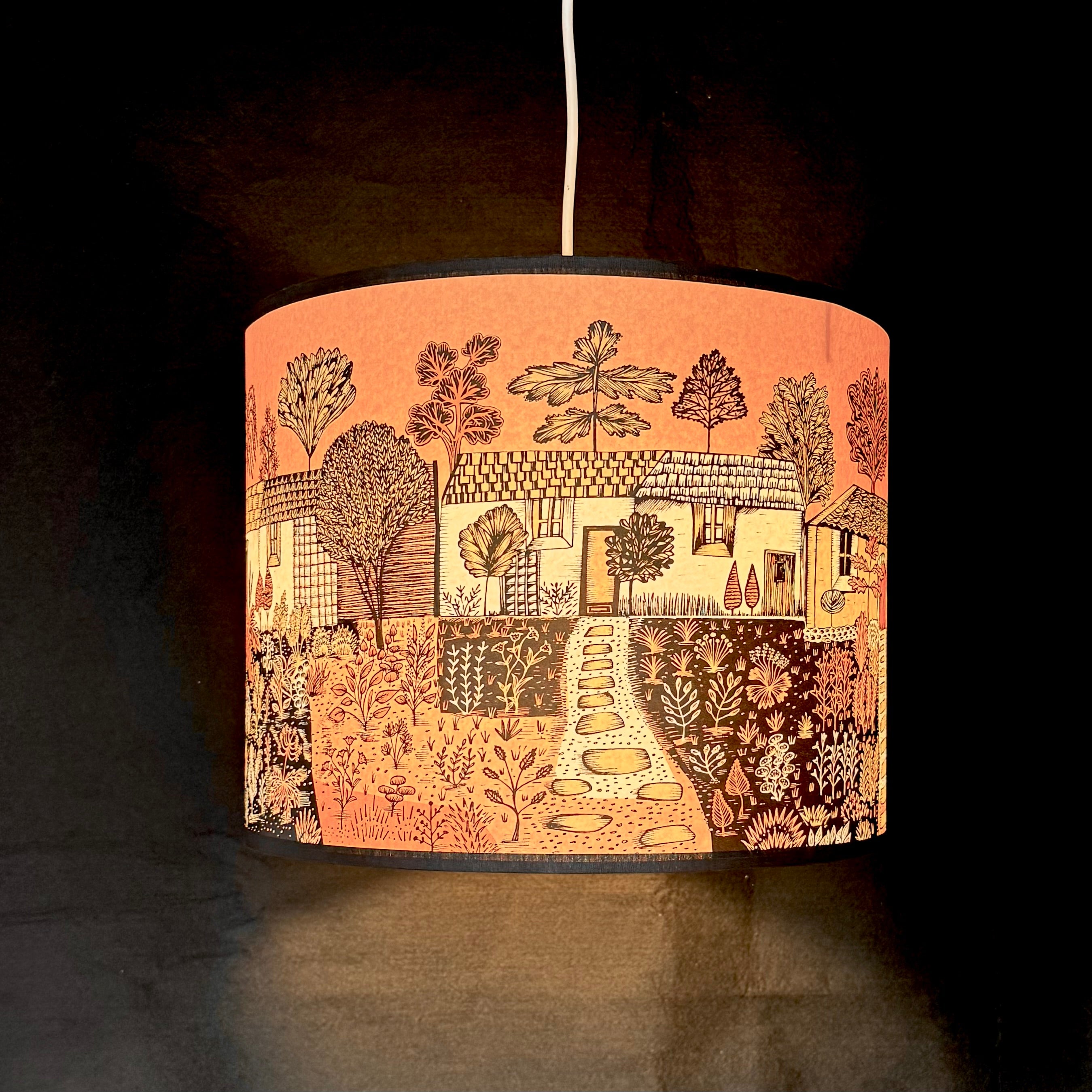 Bungalow Lampshade - SECOND