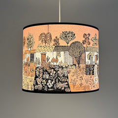Bungalow Lampshade - Peach