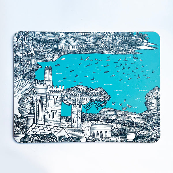 Coast large table mat