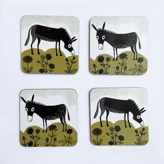 Lush Designs Donkey print coasters