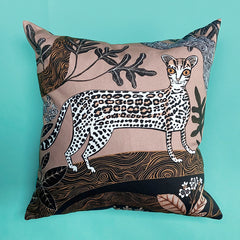 Ocelot cushion