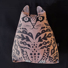 Ocelot Cushion pink (second)