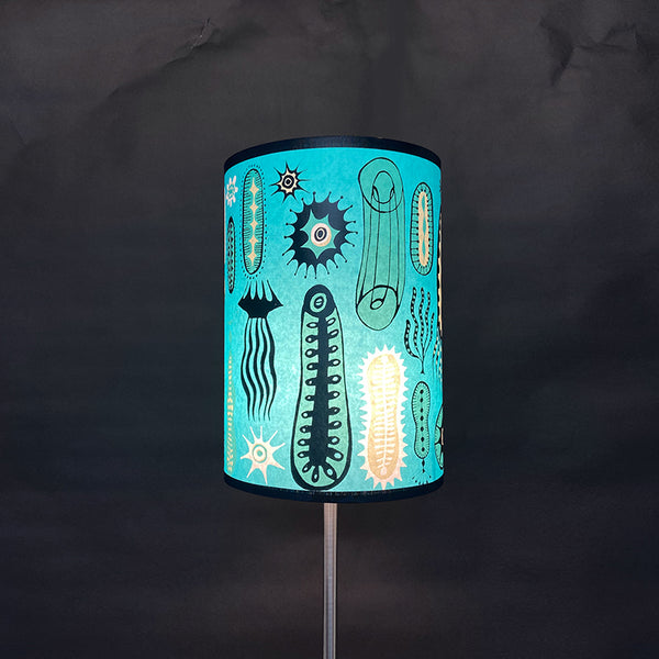 Plankton lampshade turquoise SECOND (lamp)