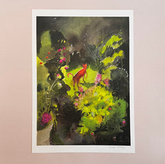 Stevie in the Garden print