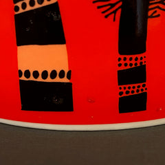 Winter Trees Mug Orange SECOND